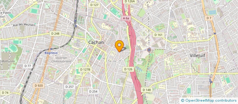 localisation de l'entreprise PLEIADE DES VIGNES  CACHAN