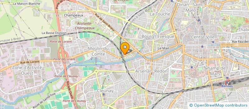 localisation de l'entreprise PLEIADES  RENNES