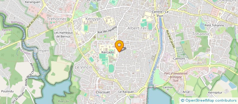 localisation de l'entreprise PLEIADES INVEST  VANNES