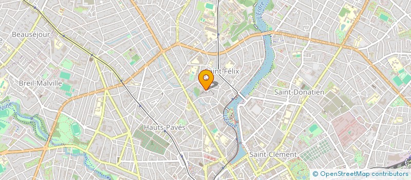 localisation de l'entreprise PLEIN AIR à NANTES