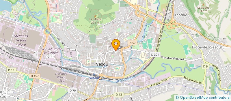 localisation de l'entreprise PLEIN AIR à VESOUL