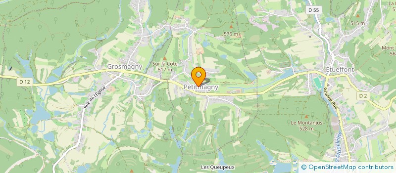 localisation de l'entreprise PLEIN AIR à PETITMAGNY