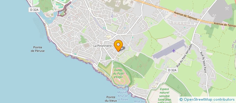 localisation de l'entreprise PLEIN AIR AND C à LES SABLES D'OLONNE