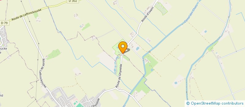 localisation de l'entreprise PLEIN AIR DES RIVES DE L'AA  GHYVELDE