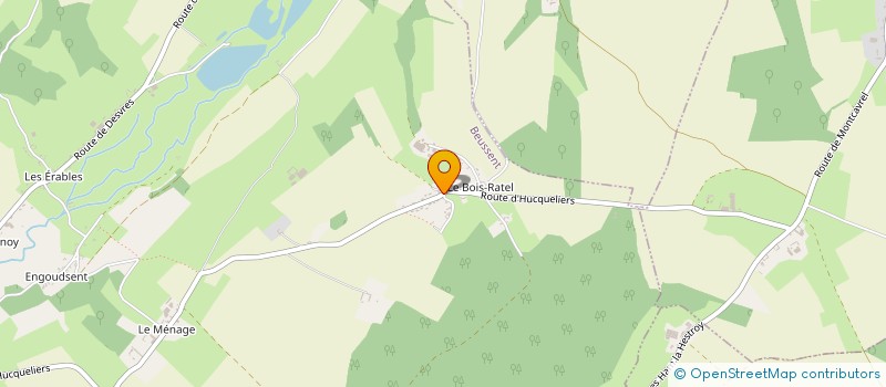 localisation de l'entreprise PLEIN AIR DU MONTREUILLOIS  BOISJEAN