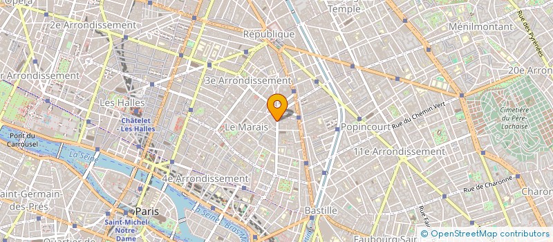 localisation de l'entreprise PLEIN CAP  PARIS