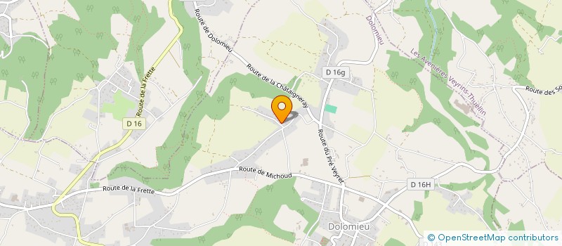 localisation de l'entreprise PLEIN CENTRE  LA TOUR-DU-PIN