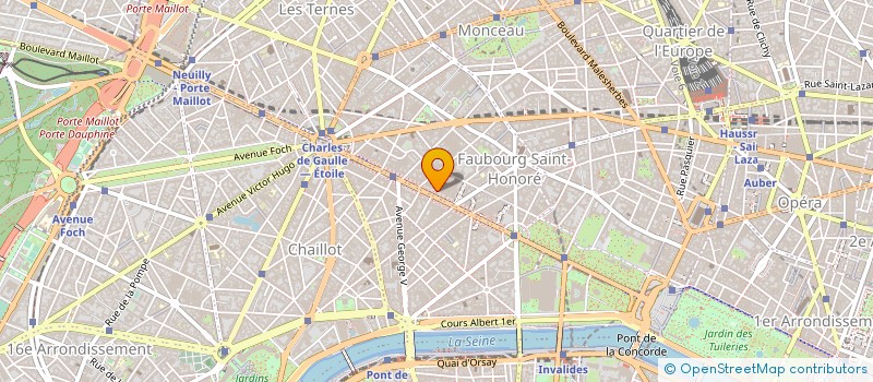 localisation de l'entreprise PLEIN CHAMPS  PARIS