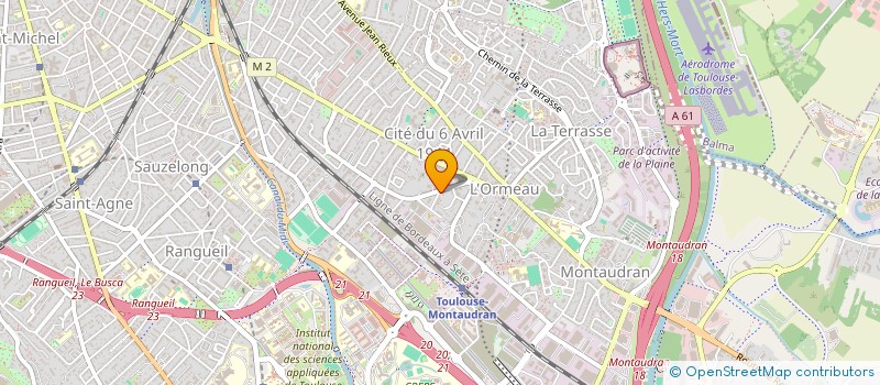 localisation de l'entreprise PLEIN CHAMPS à TOULOUSE