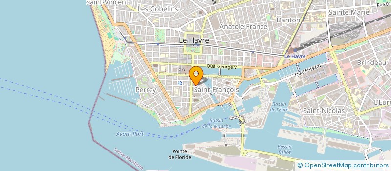 localisation de l'entreprise PLEIN CHARME à LE HAVRE