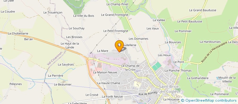 localisation de l'entreprise PLEIN CIEL à MAEN ROCH