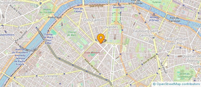 localisation de l'entreprise PLEIN DE CHARME à PARIS