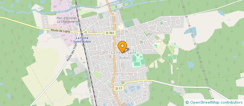 localisation de l'entreprise PLEIN DE LUNES à LA FERTE-SAINT-AUBIN