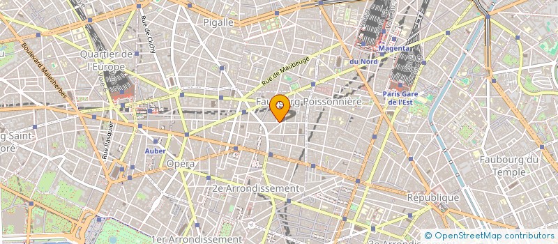 localisation de l'entreprise PLEIN FEU PRODUCTIONS  PARIS