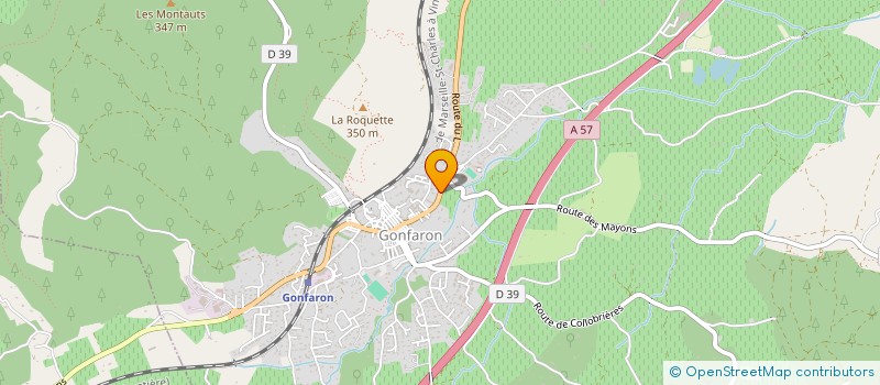 localisation de l'entreprise PLEIN GAZ AILES à GONFARON