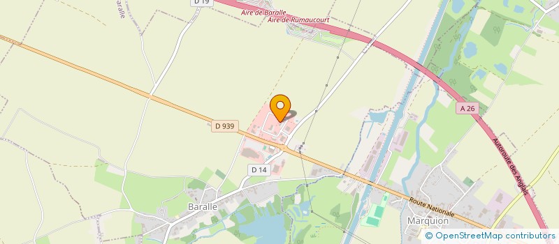 localisation de l'entreprise PLEIN GAZ AUTO  BARALLE