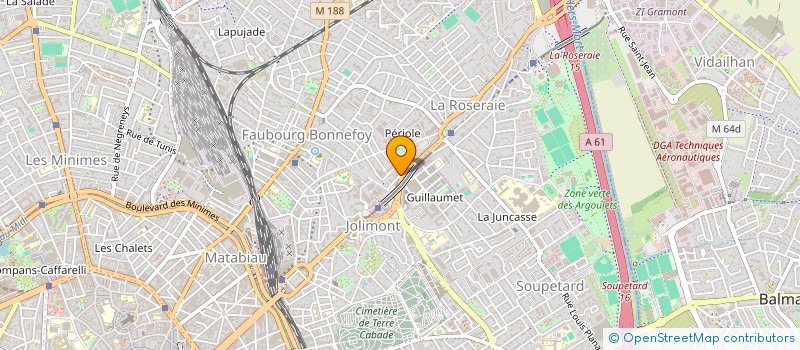 localisation de l'entreprise PLEIN LES BABINES  TOULOUSE