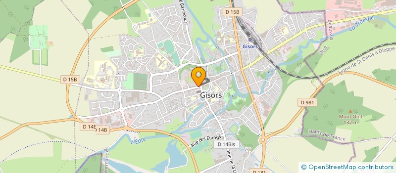 localisation de l'entreprise PLEIN PH'ART à GISORS