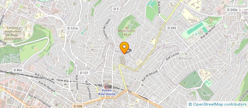 localisation de l'entreprise PLEIN PRODUCTIONS  ROUEN