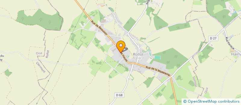 localisation de l'entreprise PLEIN'R  ROLLOT