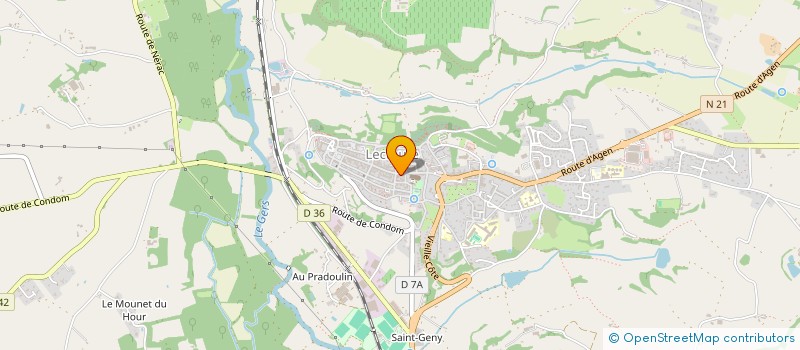 localisation de l'entreprise PLEIN SOLEIL à LECTOURE