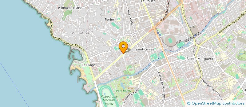 localisation de l'entreprise PLEIN SOLEIL à MARSEILLE