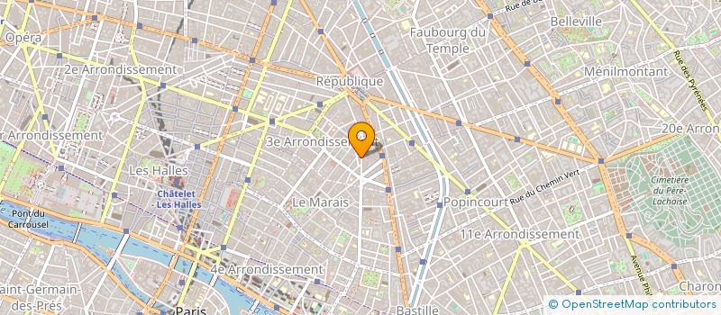 localisation de l'entreprise PLEIN SOLEIL SAINT-MAUR à PARIS