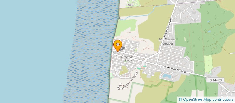 localisation de l'entreprise PLEIN SUD  MERLIMONT