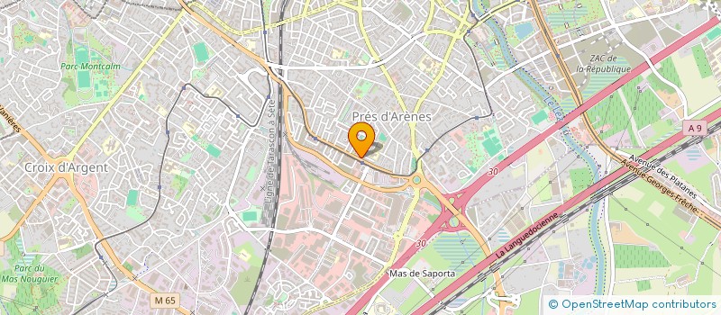 localisation de l'entreprise PLEIN SUD à MONTPELLIER