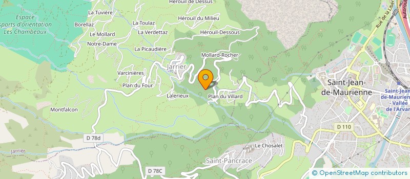 localisation de l'entreprise PLEIN SUD à MONTVERNIER