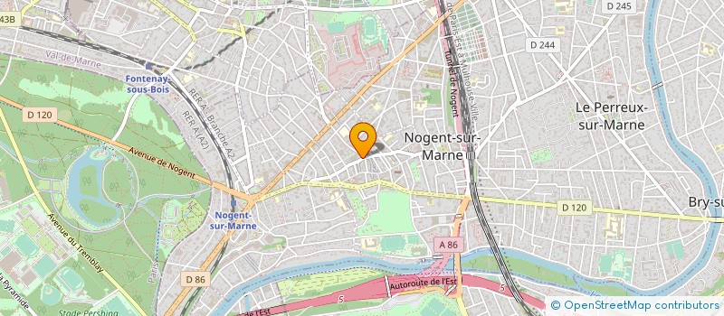 localisation de l'entreprise PLEIN SUD COM à NOGENT-SUR-MARNE