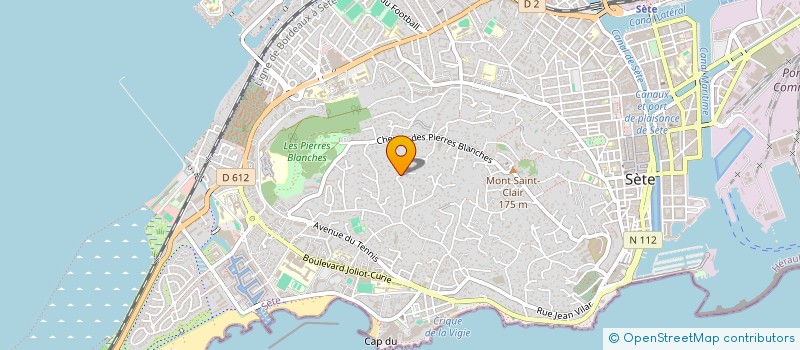 localisation de l'entreprise PLEIN SUD LOISIRS à SETE