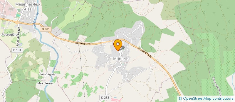 localisation de l'entreprise PLEIN SUD PROMOTION  MONTEILS