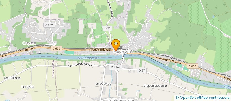 localisation de l'entreprise PLEINE DE VIE à MOULEYDIER