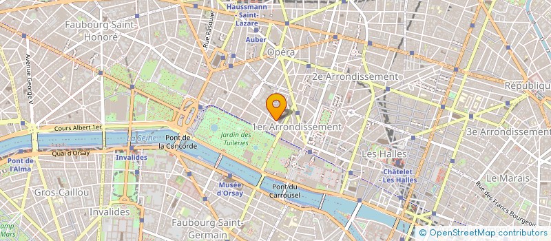 localisation de l'entreprise PLEINE LUNE à PARIS