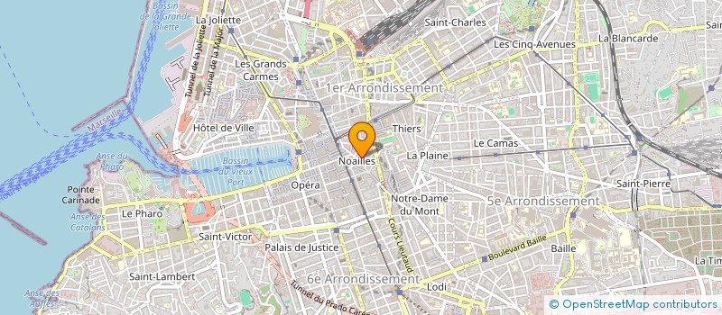 localisation de l'entreprise PLEINE LUNE à MARSEILLE