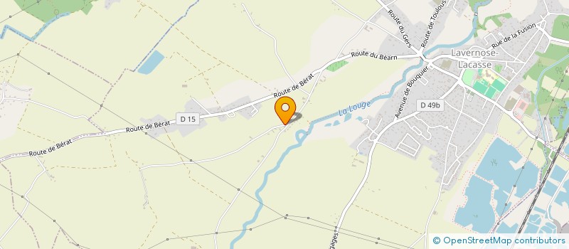 localisation de l'entreprise PLEINE LUNE  MURET