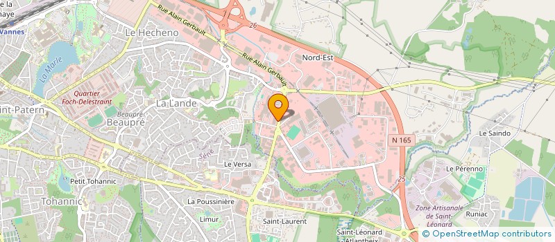 localisation de l'entreprise PLEINE MESURE à VANNES