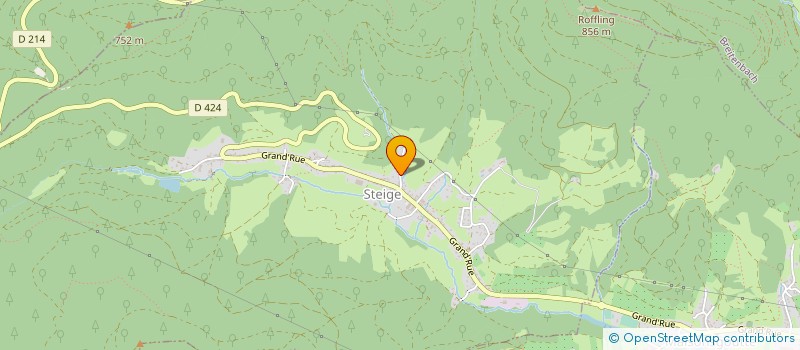 localisation de l'entreprise PLEINE NATURE EQUICOACHING  STEIGE