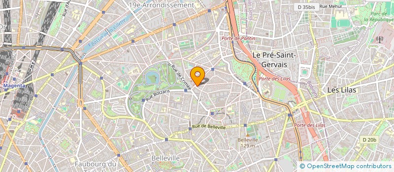 localisation de l'entreprise PLEINE VOIE  PARIS