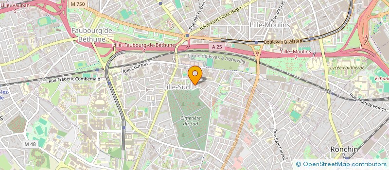 localisation de l'entreprise PLEINES FORMES à LILLE