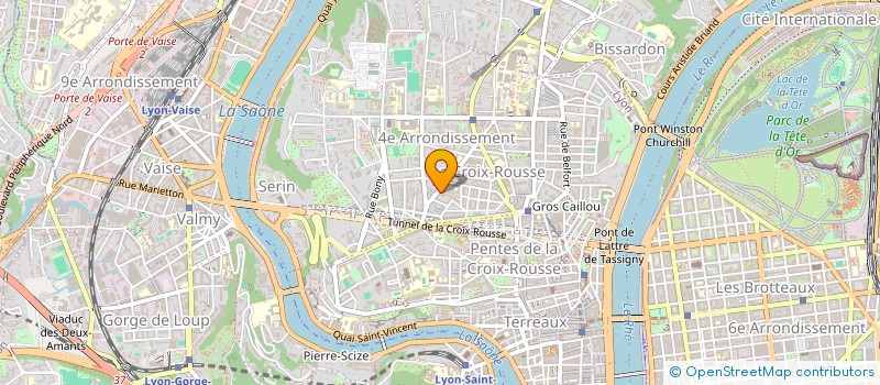 localisation de l'entreprise PLEINS FEUX à LYON