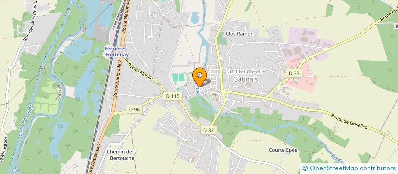 localisation de l'entreprise PLEINS JEUX à FERRIERES-EN-GATINAIS