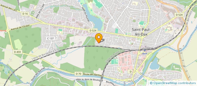 localisation de l'entreprise PLEINS POUMONS PRODUCTIONS  BARDOS