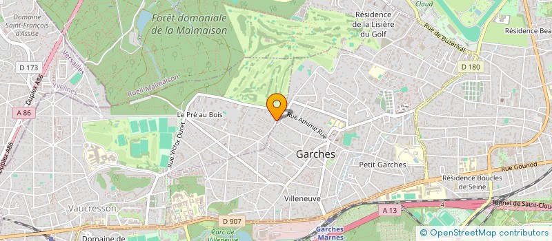 localisation de l'entreprise PLEINSUD à VAUCRESSON
