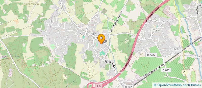 localisation de l'entreprise PLEIONE  AIGUES-VIVES