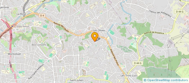 localisation de l'entreprise PLENALUX  MARSEILLE