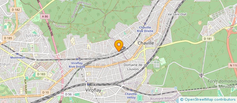 localisation de l'entreprise PLENERGIES CONSEIL  VIROFLAY