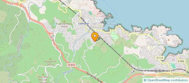 localisation de l'entreprise PLENET  COLLIOURE