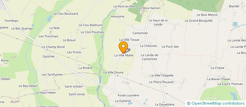 localisation de l'entreprise PLENITUDE  ROMILLE